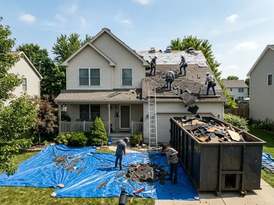 roof-replacement-debris-remova-004 — frequently asked questions, Cheapest Dumpster Rentals in Lake Mary, FL